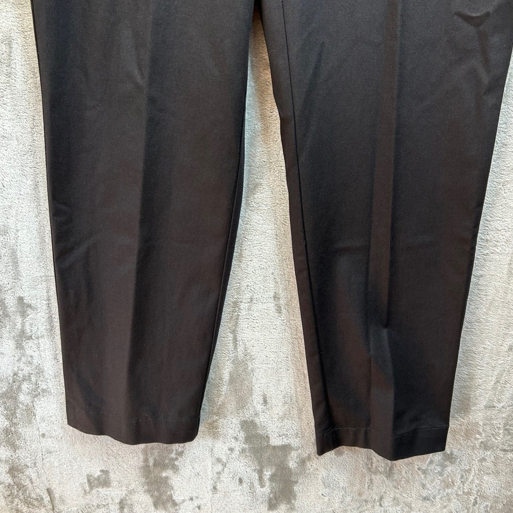 Liz Claiborne Liz Sport High Rise Black Trousers‎ Size 8 NWT Vintage 90s Stretch - Picture 3 of 14